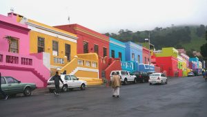Colorful houses in Bo-Kaap, Cape Town