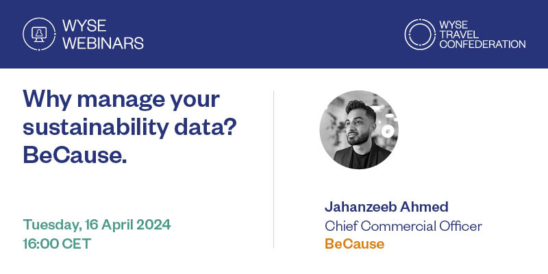 Why manage your sustainability data? BeCause.